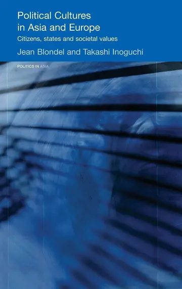 Cover of Political Cultures in Asia and Europe