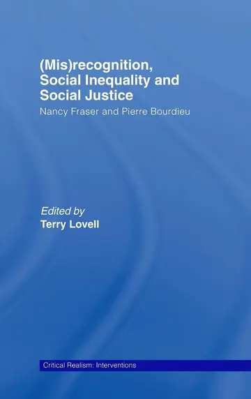 Cover of Misrecognition, Social Inequality and Social Justice