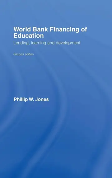Cover of World Bank Financing of Education