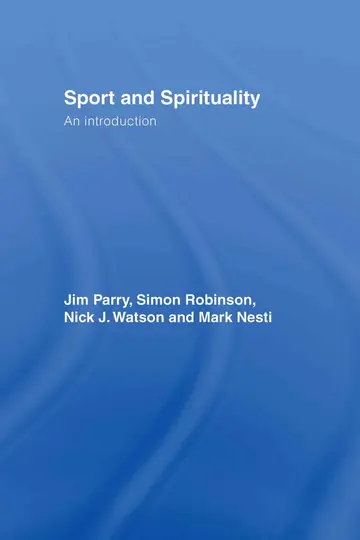 Cover of Sport and Spirituality
