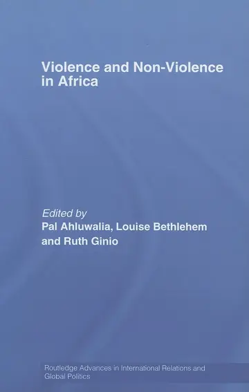 Cover of Violence and Non-Violence in Africa