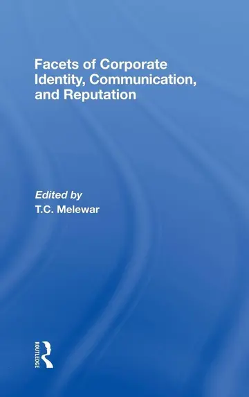 Cover of Facets of Corporate Identity, Communication and Reputation