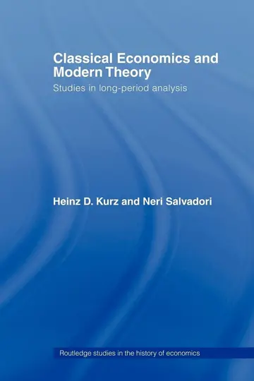 Cover of Classical Economics and Modern Theory