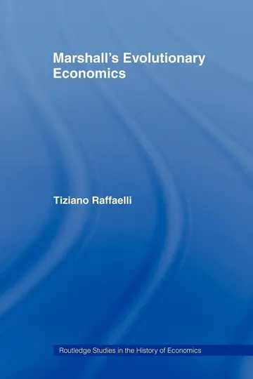 Cover of Marshall's Evolutionary Economics