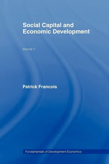 Cover of Social Capital and Economic Development