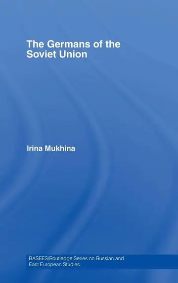 Cover of The Germans of the Soviet Union
