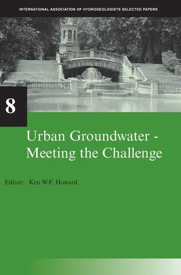 Cover of Urban Groundwater