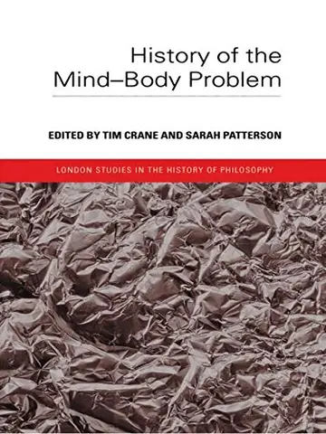 Cover of History of the Mind-Body Problem