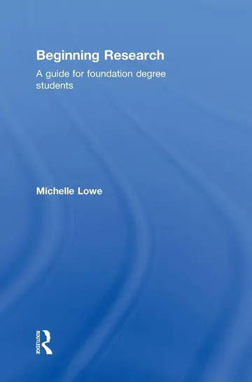 Cover of Beginning Research