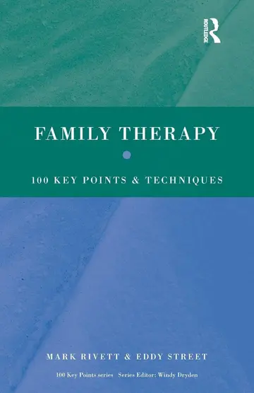 Cover of Family Therapy