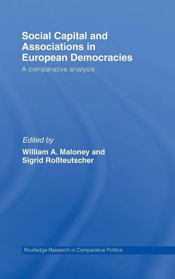 Cover of Social Capital and Associations in European Democracies