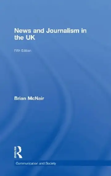 Cover of News and Journalism in the UK
