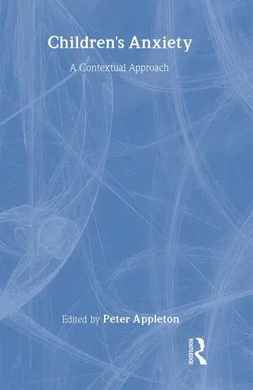 Cover of Children's Anxiety