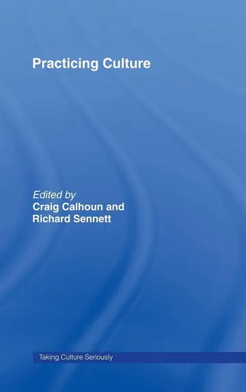 Cover of Practising Culture