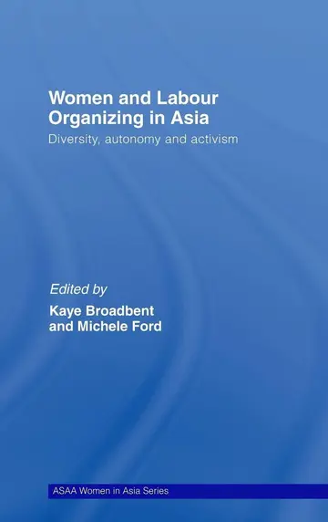 Cover of Women and Labour Organizing in Asia