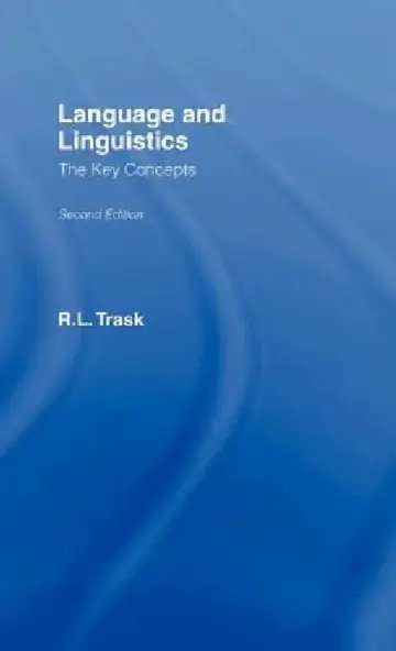 Cover of Language and Linguistics