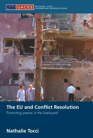Cover of The EU and Conflict Resolution