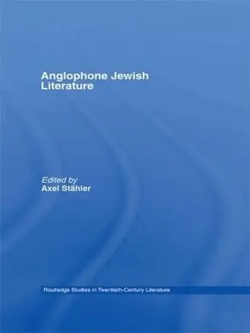 Cover of Anglophone Jewish Literature