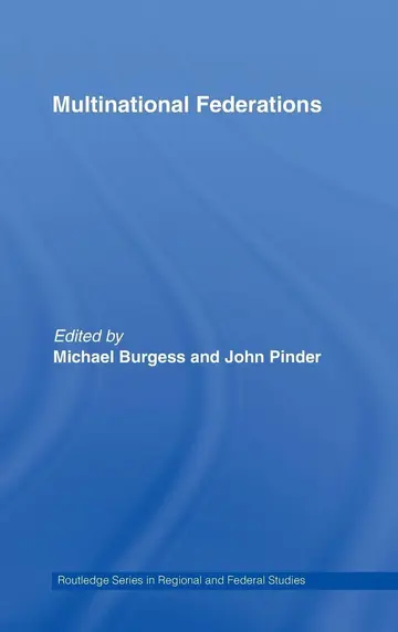 Cover of Multinational Federations