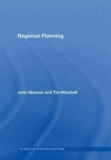 Cover of Regional Planning