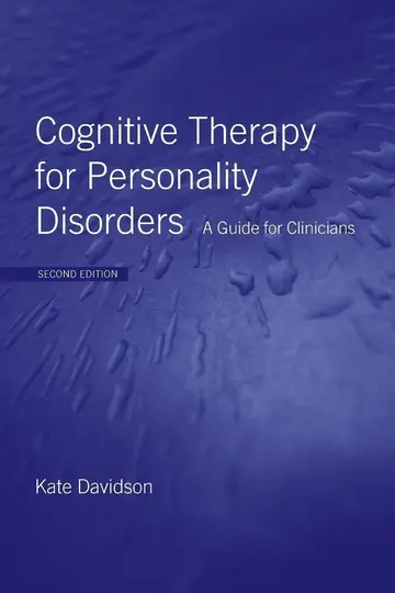 Cover of Cognitive Therapy for Personality Disorders