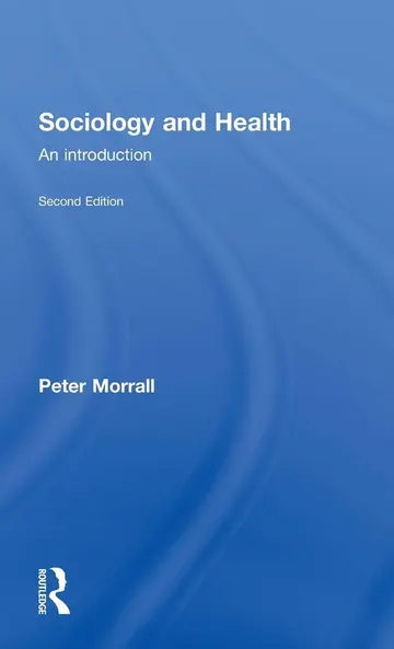 Cover of Sociology and Health