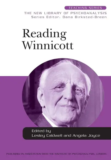 Cover of Reading Winnicott
