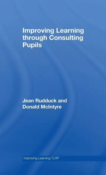 Cover of Improving Learning through Consulting Pupils