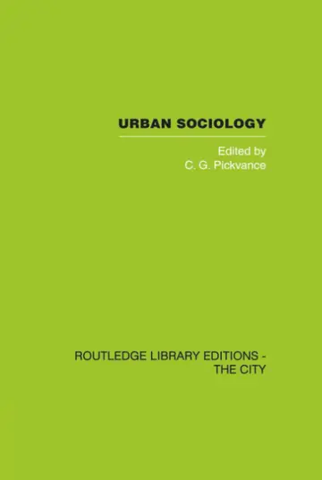 Cover of Urban Sociology