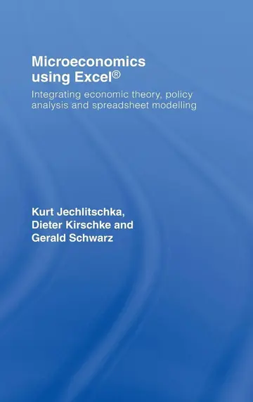 Cover of Microeconomics Using Excel