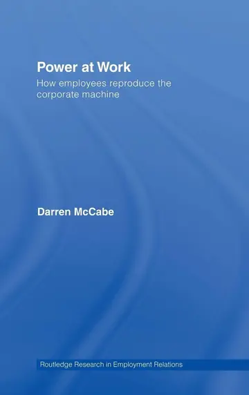 Cover of Power at Work