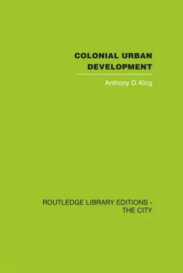 Cover of Colonial Urban Development
