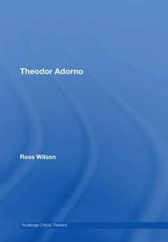 Cover of Theodor Adorno