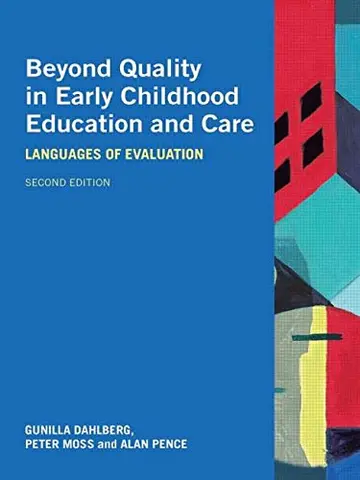 Cover of Beyond Quality in Early Childhood Education and Care