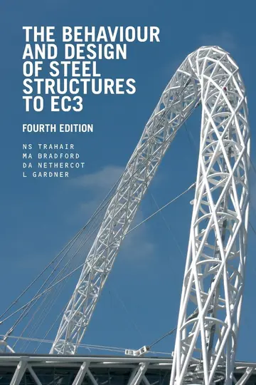 Cover of The Behaviour and Design of Steel Structures to EC3