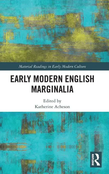 Cover of Early Modern English Marginalia