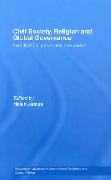 Cover of Civil Society, Religion and Global Governance