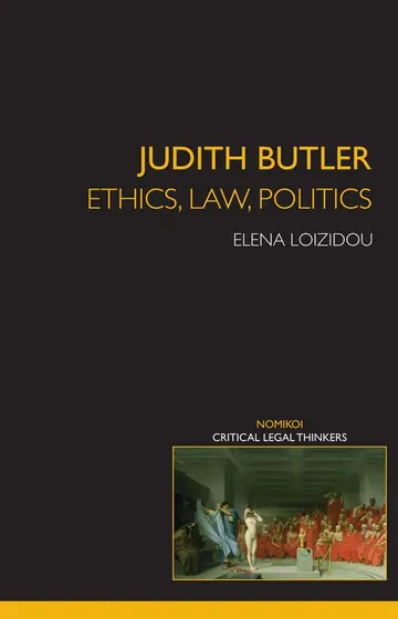 Cover of Judith Butler