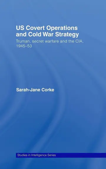 Cover of US Covert Operations and Cold War Strategy