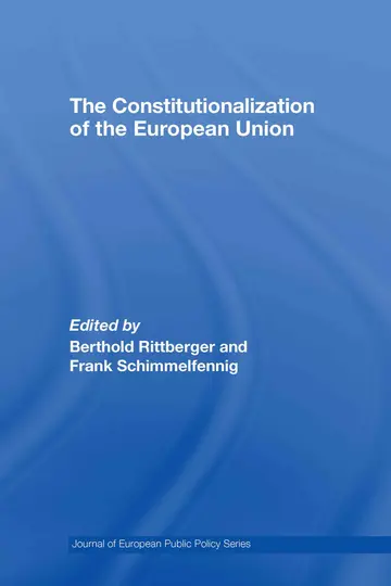 Cover of The Constitutionalization of the European Union
