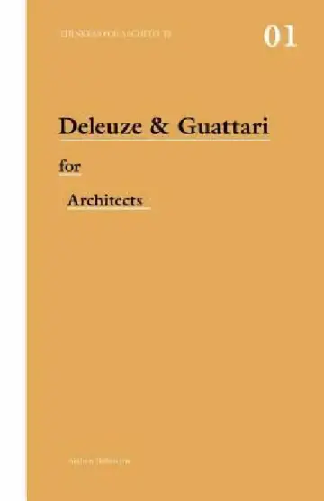 Cover of Deleuze and Guattari for Architects
