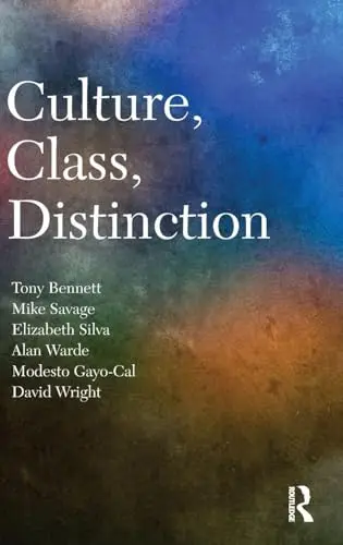 Cover of Culture, Class, Distinction