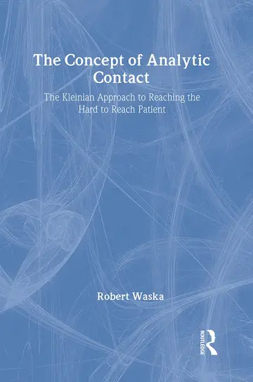 Cover of The Concept of Analytic Contact