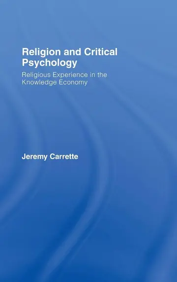 Cover of Religion and Critical Psychology