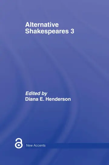 Cover of Alternative Shakespeares 3