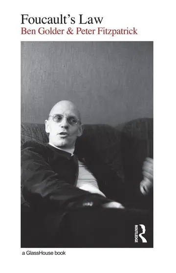Cover of Foucault's Law