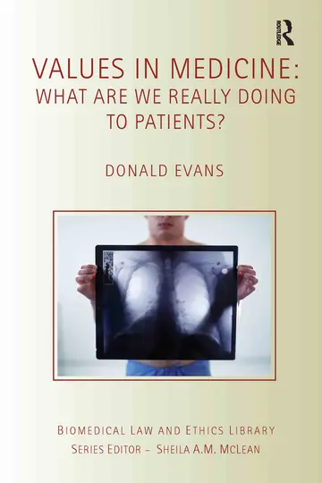 Cover of Values in Medicine