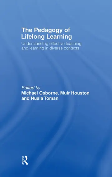 Cover of The Pedagogy of Lifelong Learning