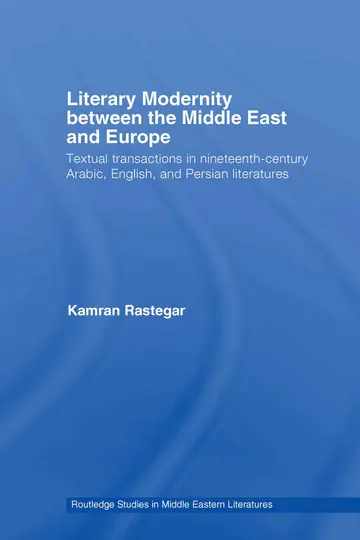 Cover of Literary Modernity Between Middel East and Europe