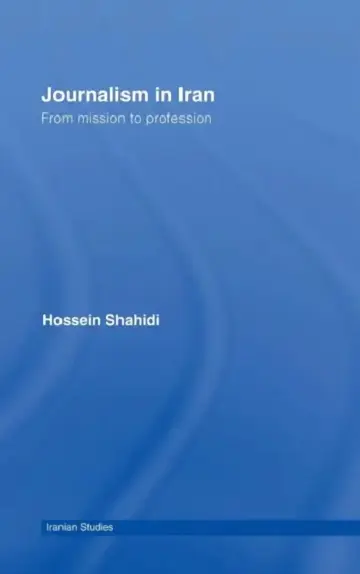 Cover of Journalism in Iran